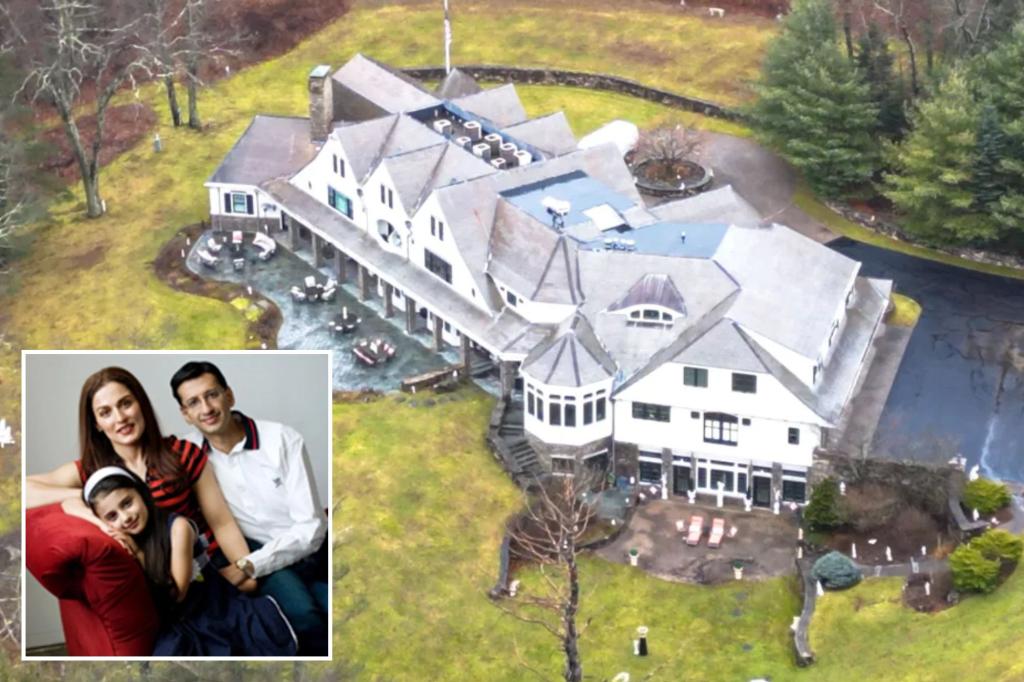 The Massachusetts mansion where businessman Rakesh Kamal killed his wife and teenage daughter in a murder-suicide is on the market for $4.2 million